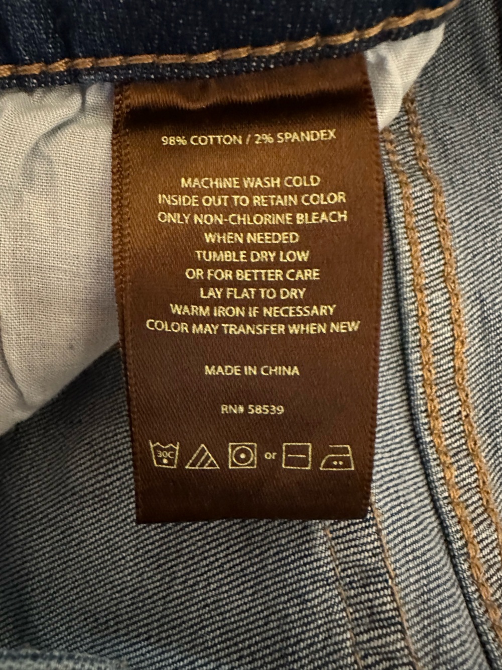 Kut from the Kloth 8 Nicole Blue Bootcut Jeans Cotton NWOT - Picture 5 of 5